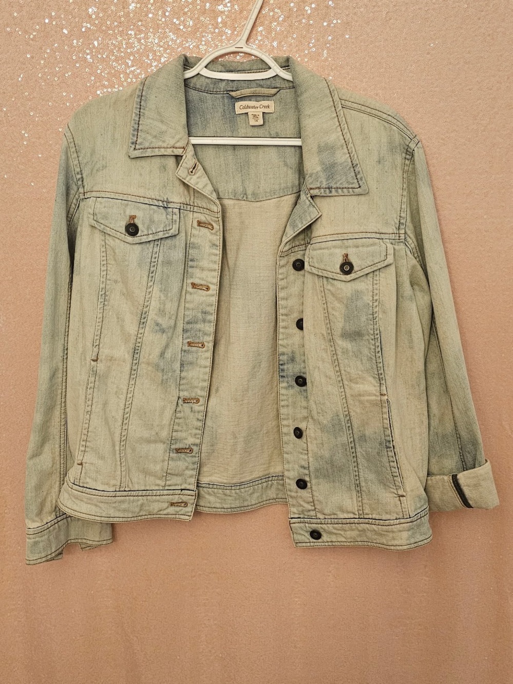 Coldwater Creek Light Blue Denim Jacket - Men's